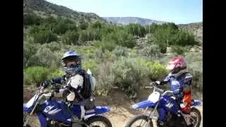 Dirtbiking Gorman- Hungry Valley w/kids 2015 OHV Danny Patrick