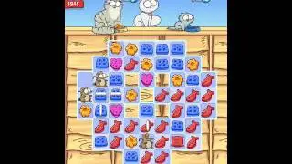 Simons Cat - Crunch Time - Level 152 - No Boosters (by match3news.com)