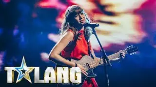 Paula sjunger Sign of the times i Talangfinalen - Talang (TV4)