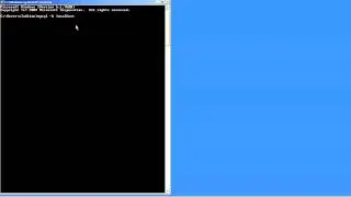 mysql : connecting to localhost from the command line