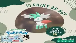 Shaymin Sky Form Shiny Legends Pokmon Arceus 6 IV Leggende Customizable