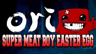 Ori and the Blind Forest Super Meat Boy Easter Egg
