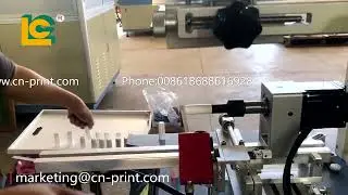 400ES lipstick cap screen printer
