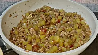 50 pesos Budget Ulam Ideas. Giniling sa Lata. 