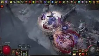 Path of Exile 3 10 Delirium Cyclone WarCry