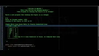 Java Program to Summing the Digits in an Integer