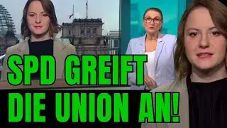 Selbst die Moderatorin fragt verwundert nach. - 