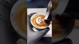 My first time art🥰#viral #coffee