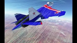 Su-57 Low speed handling & CFD test | Broken Hill, Australia | Microsoft Flight Simulator