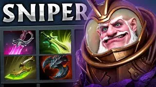 Снайпер в 7.39e🔥Swift Blink + Khanda One Shot 39 убийств Dota 2