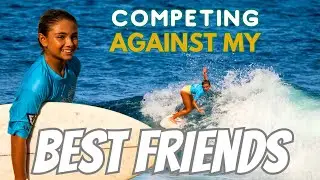 Battle at Ho&rsquo;okipa! 🏄&zwj;♀️ Maui HSA Surf Contest With Her Best Friends & workout  | Coco Shreds Ep. 8