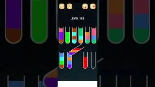 Color Sort Puzzle Level 162 Walkthrough Solution iOS/Android