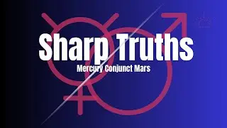 Mercury Conjunct Mars in Capricorn: Sharp Truths, Clean Boundaries, Real Results