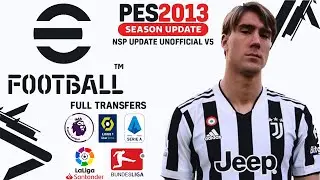 PES 2013 | PATCH NSP UPDATE UNOFFICIAL SEASON 2022 V5 AIO
