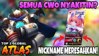ATLAS PATCH TERBARU MASIH OP?? BUILD ATLAS TERKUAT 2022 TOP GLOBAL | MOBILE LEGENDS
