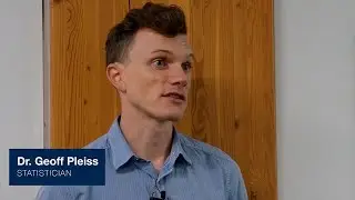 Dr. Geoff Pleiss, statistician