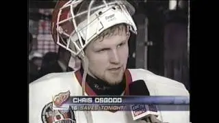 Chris Osgood Post game interview 1998  Stanley Cup Finals 1998