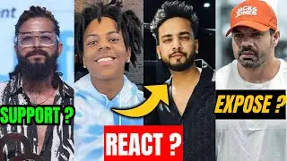 Ishowspeed REACT on Elvish Yadav ?, Uk07 Rider SUPPORT his Fan ? Flying Beast, Carryminati, Mythpat