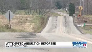 Attempted child abduction reported in southeast Ohio