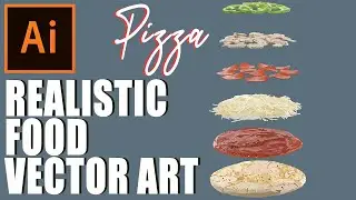 REALISTIC FOOD VECTOR ART | 