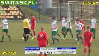 tv.nsk.pl 2019-03-24 MKS Świt II Nowy Dw&oacute;r Maz. - Escola Varsovia Warszawa 4:1 (1:0) Maciejewski 2:0
