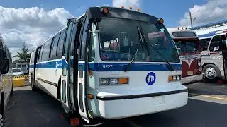 MTA New York City&rsquo;s 1999 NovaBUS RTS 5227 in Trenton, NJ