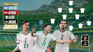 Objectif Coupe du Monde 2026 : mon XI idéal de l’Algérie à 5 mois du choc face à l’Argentine 🇩🇿🌍