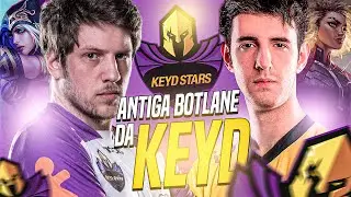 CAI COM O PROFESSOR! ANTIGA BOT LANE DA KEYD DESTRUINDO A PARTIDA!!