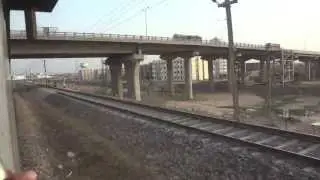 TRIVANDRUM RAJDHANI FIRES DAKANIYA TALAV NEGOTIATING A BIG CURVE