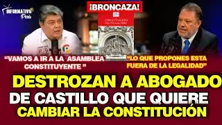 DESTROZAN A ZURDO QUE  INSISTE CON  CAMBIAR LA CONSTITUCI&Oacute;N A TRAVES DE ASAMBLEA CONSTITUYENTE