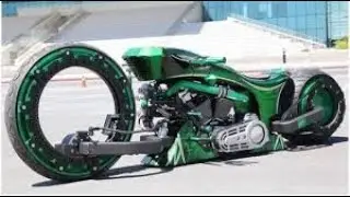 Cool Custom Motorcycles with Hubless Wheels mp4