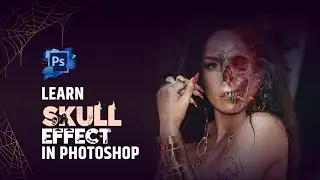 How To Create Skull Effect In Adobe Photoshop #RadhikasArtistry