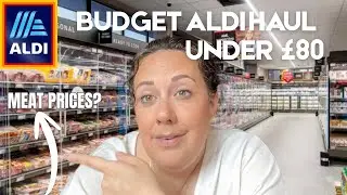 BUDGET ALDI HAUL UNDER &pound;80..