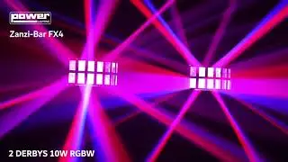 D&eacute;couvrez la ZANZI BAR FX4 de Power Lighting !