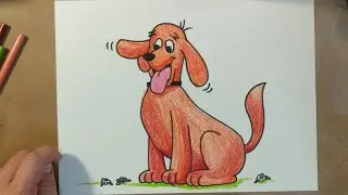 How to Draw Clifford the Big Red Dog