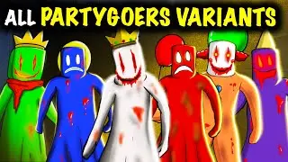 All PARTYGOER Variants In One Frame | The Backrooms