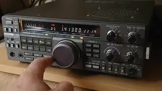 Kenwood R-5000.  Прогулка по вечернему диапазону 80-100 метров