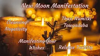 New Moon Manifestation🕯🌙Thasi Numitki Rituals🌙🕯Cleansing  Manifestation 🌙🕯Releasing Negativity🌙🕯