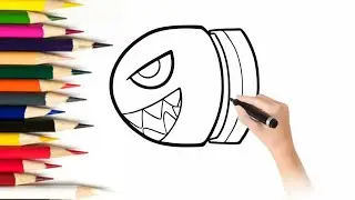 Learn How to Draw Bullet Bill from Super Mario &ndash; Easy Step-by-Step Tutorial