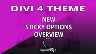 Divi Theme New Sticky Options Overview 👍