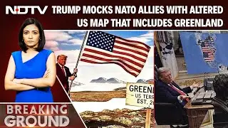 'EU Won't Push Back': Trump Mocks NATO Allies With Altered US Map That Includes Greenland