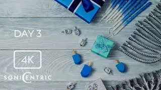 Happy Hanukkah Day 3 | 4K Relaxing Classroom Visual | Produced by SoniCentric