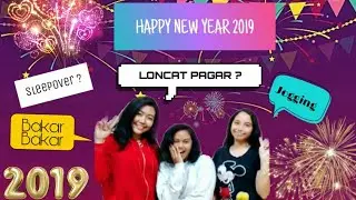 DAB #1 VLOG, KESERUAN TAHUN BARU 2019, MINI CAMP SLEEPOVER ?