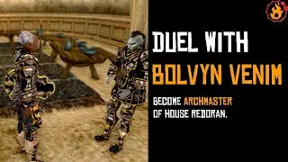 Duel with Bolvyn Venim - House Redoran Walkthrough (TES III Morrowind)
