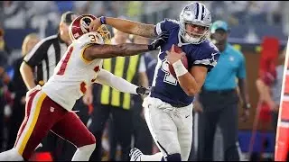 Dak Prescott vs Redskins (NFL TNF Week 12 - 2016) - 195 Yards + 2 TDs! | NFL Highlights HD