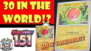 This is One of the Rarest Pok&eacute;mon Cards Ever! Exclusive Professor 151 Voltorb! (Pok&eacute;mon TCG News)