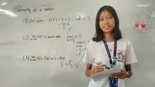 CONTINUITY OF A FUNCTION AT A POINT || GROUP 7 BASIC CALCULUS PT
