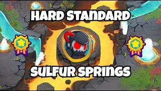 Hard Standard Sulfur Springs | Bloons TD 6 Gameplay