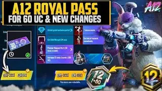 A12 ROYAL PASS 1 TO 100 RP REWARDS/ REVIEW