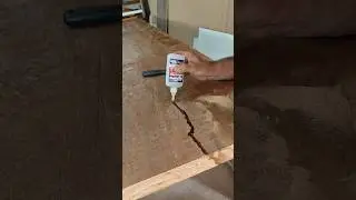 Como fazer REPARO em rachadura de madeira #diy #whatsappstatus #woodworking